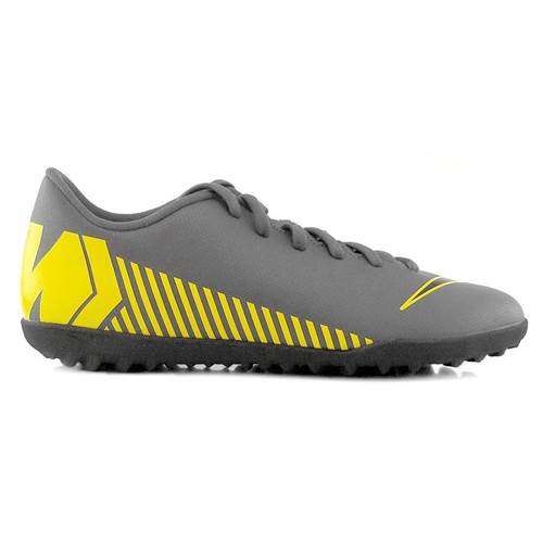Nike Botas Futbol Mercurial Vapor Club Tf Jr Yellow / Grey