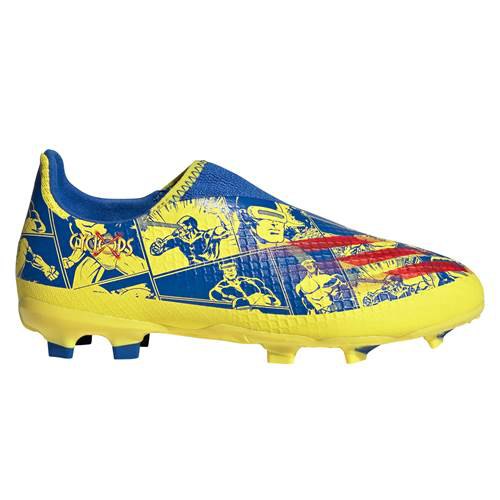 Adidas Botas Futbol Jr X Ghosted3 Ll Fg Yellow / Blue