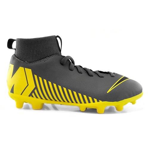 Nike Botas Futbol Mercurial Superfly Club Fgmg Jr Grey / Yellow