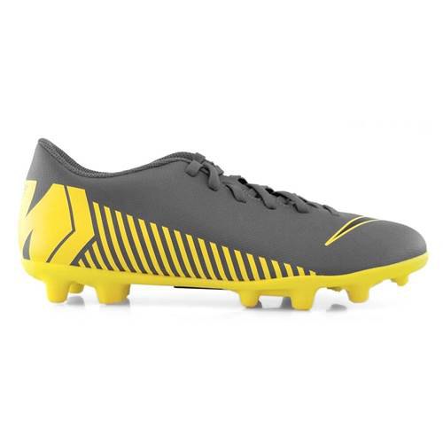 Nike Botas Futbol Mercurial Vapor Club Gs Fgmg Jr Yellow / Grey
