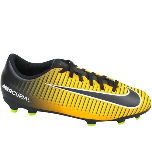 Nike Botas Futbol Jr Mercurial Vortex Iii Fg Yellow / Black