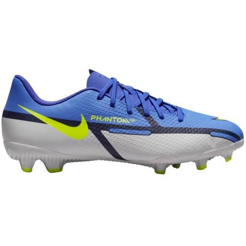 Nike Botas Futbol Phantom Gt2 Academy Fgmg Junior Grey / Blue