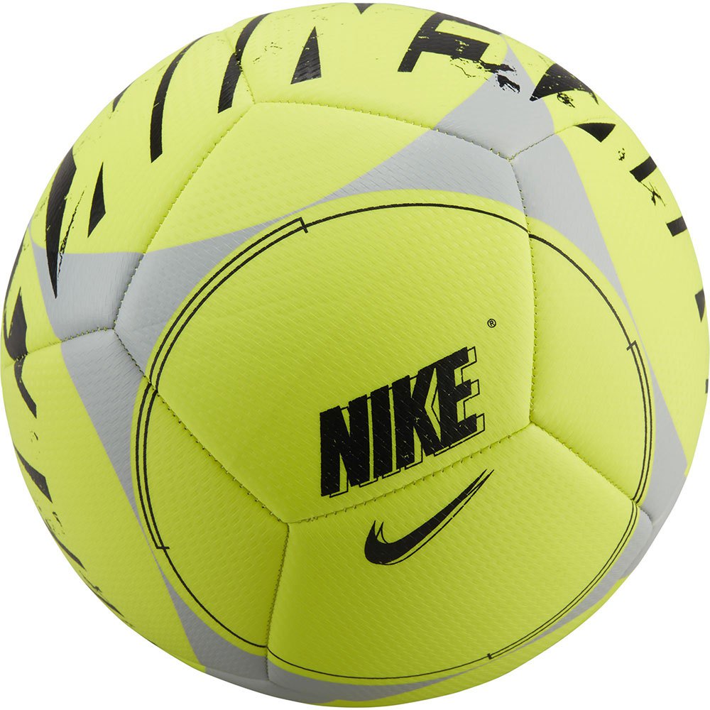 Nike Balón Fútbol Street Akka Pro Volt / Particle Grey / Black