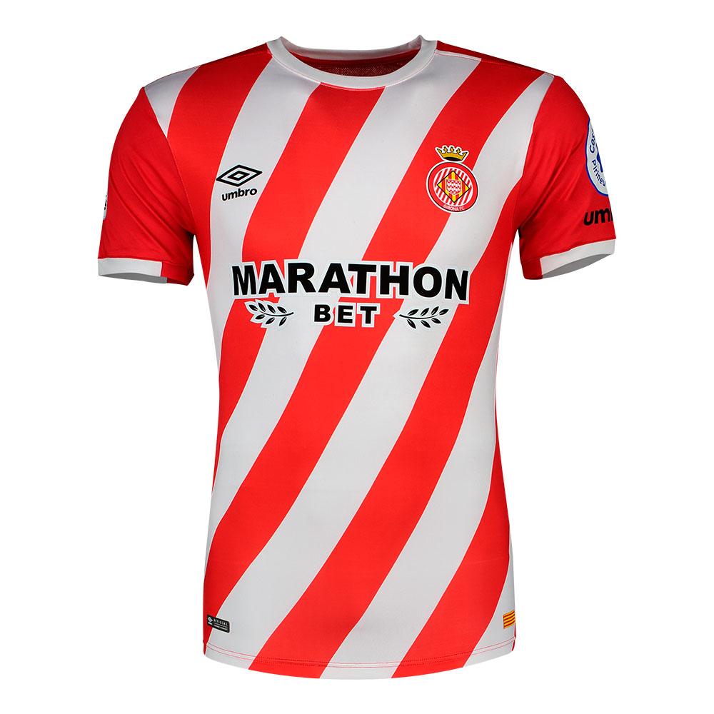 Umbro Camiseta Girona Fc Primera Equipación 18/19 Red / White