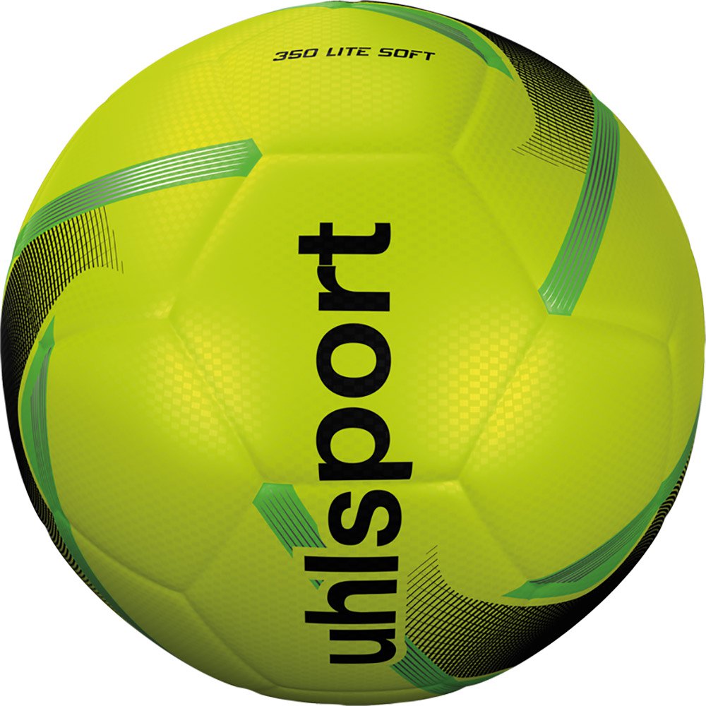 Uhlsport Balón Fútbol 350 Lite Soft 5 Fluo Yellow / Black / Fluo Green