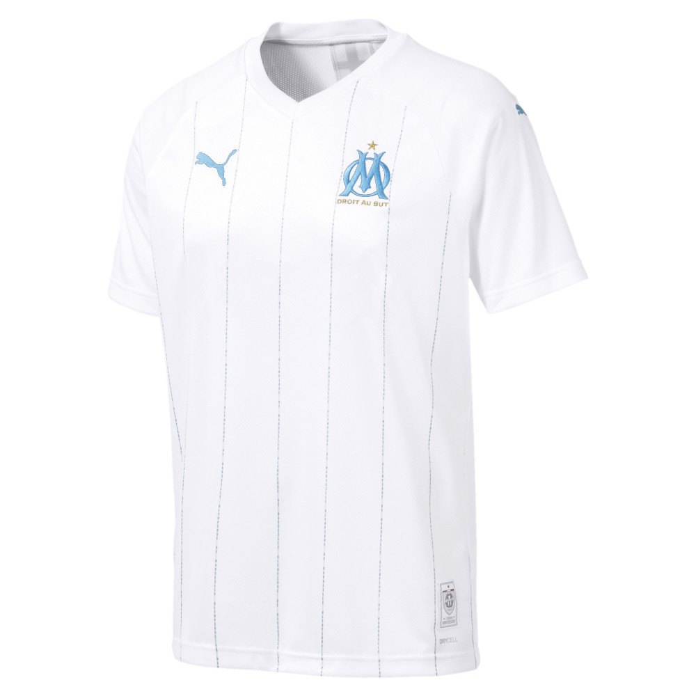 Puma Camiseta Olympique Marseille Primera Equipación 19/20 Puma White / Azure Blue