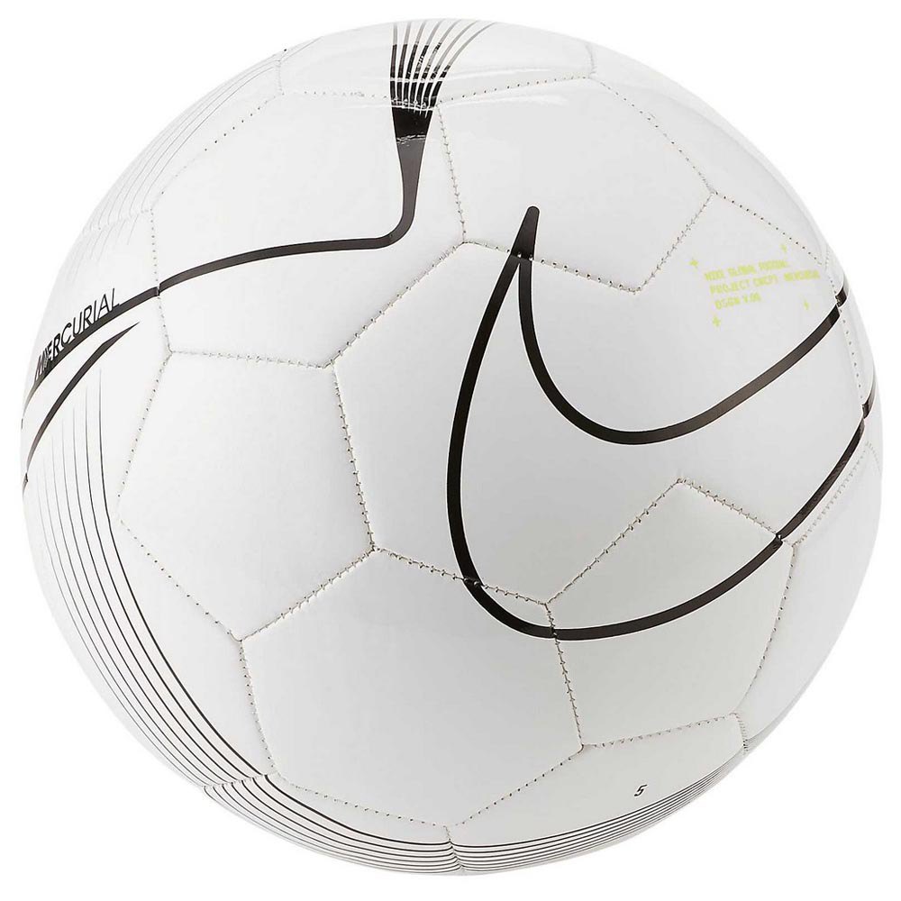 Nike Balón Fútbol Mercurial Fade 5 White / Black / White