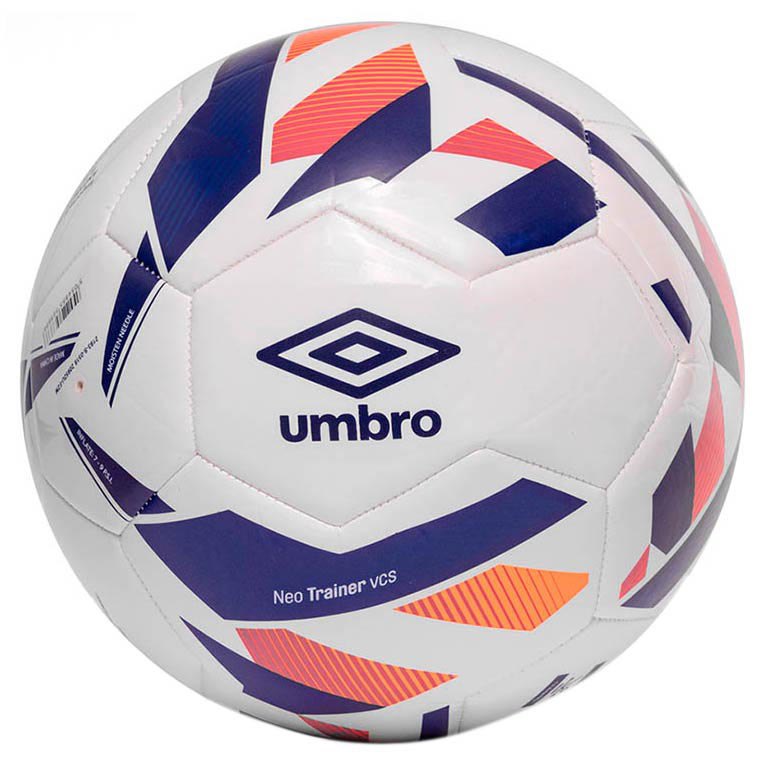 Umbro Balón Fútbol Neo Turf 5 White / Spectrum Blue / Bright Marigold / Teaberry