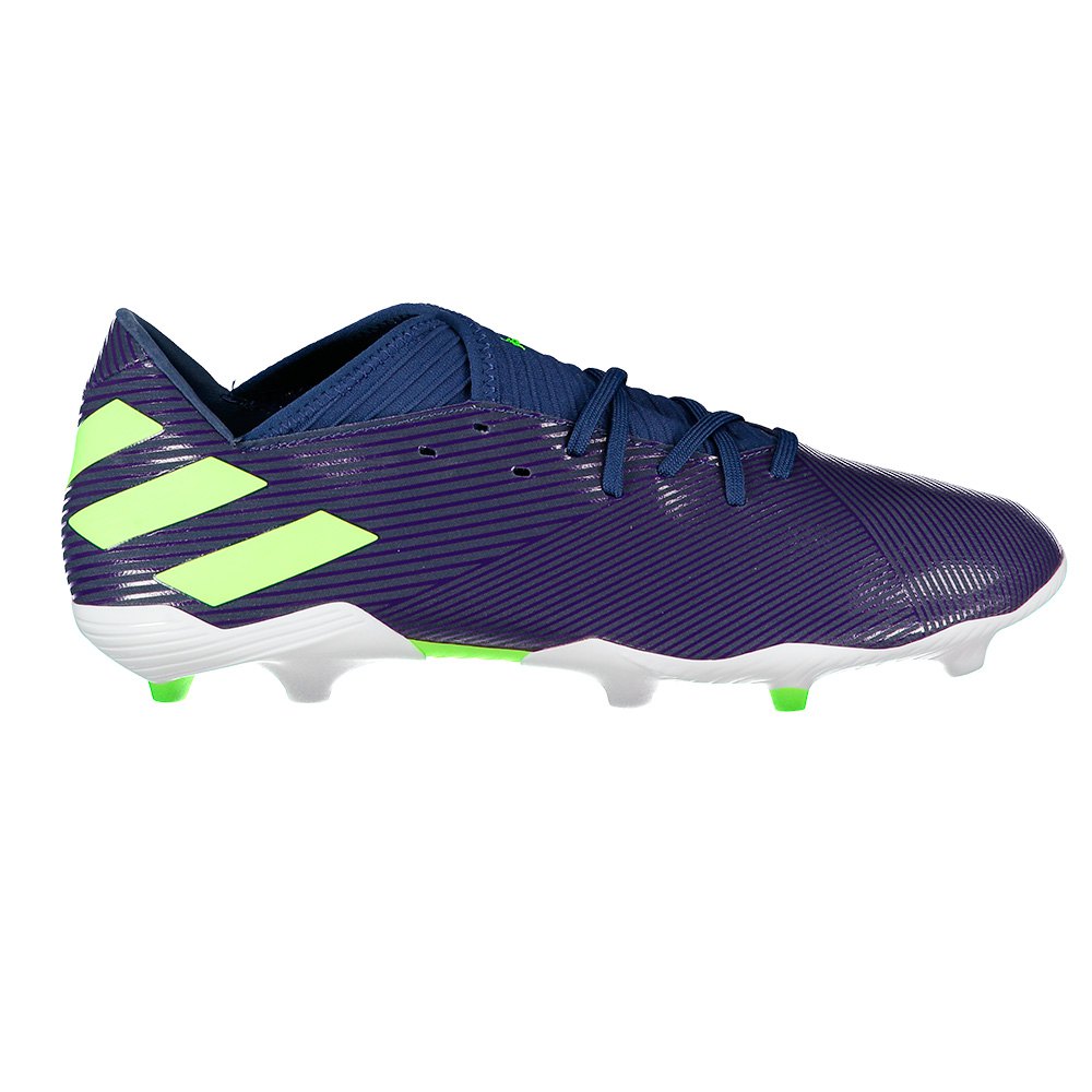 Adidas Botas Fútbol Nemeziz Messi 19.3 Fg Tech Indigo / Signal Green / Glory Purple
