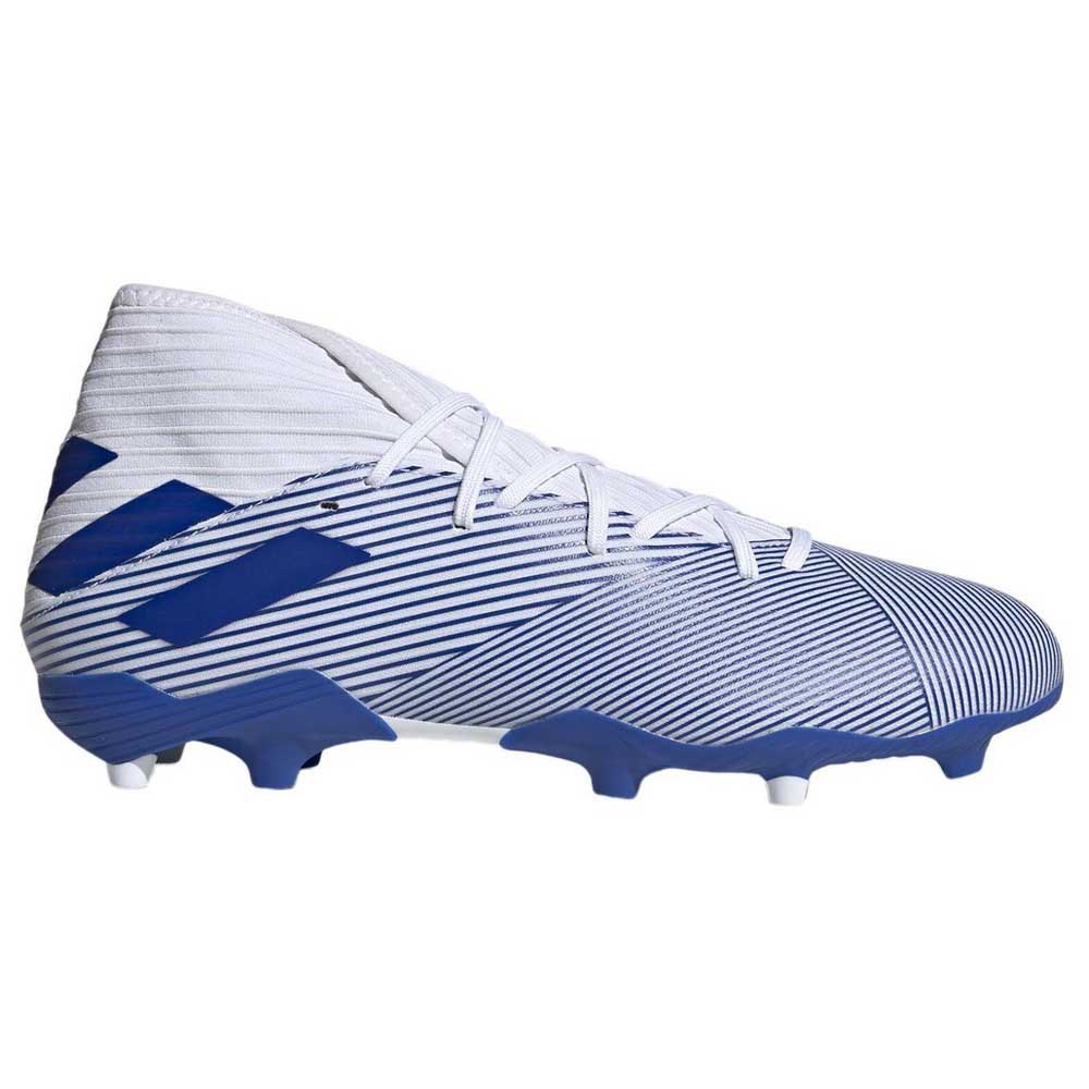 Adidas Botas Fútbol Nemeziz 19.3 Fg Footwear White / Royal Blue