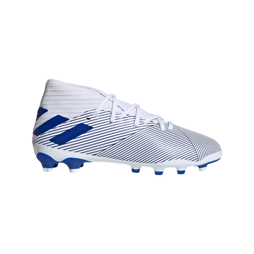Adidas Botas Fútbol Nemeziz 19.3 Mg Footwear White / Royal Blue / Royal Blue
