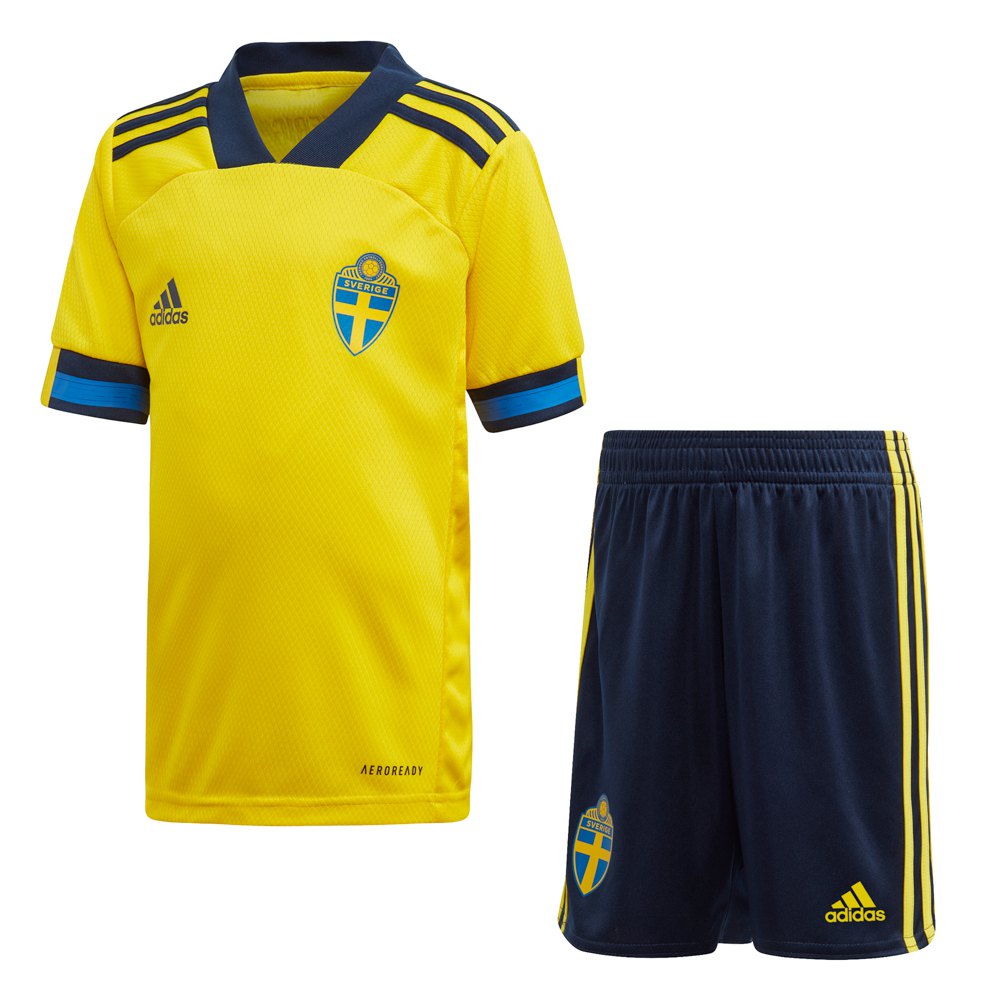 Adidas  Conjunto Suecia Primera Equipación Mini 2020
