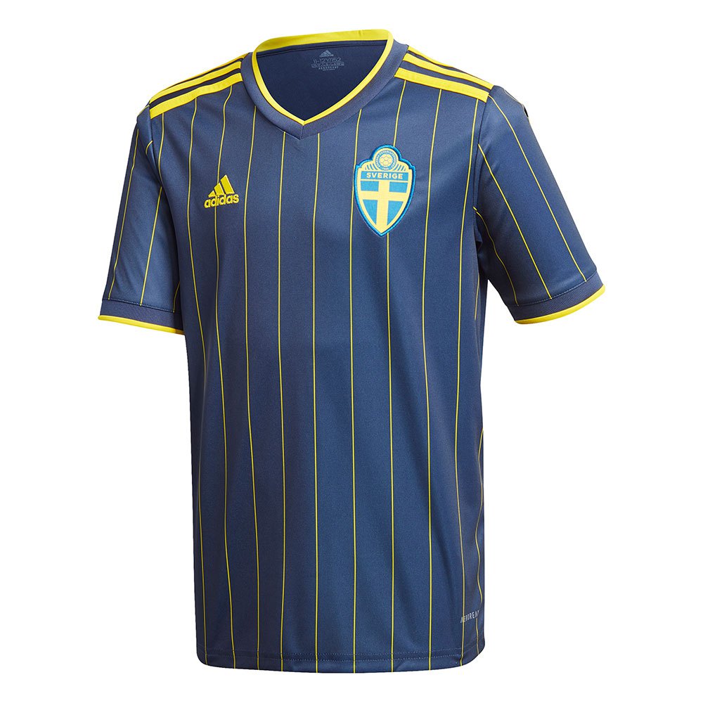 Adidas Camiseta Suecia Segunda Equipación 2020 Júnior Night Indigo / Yellow