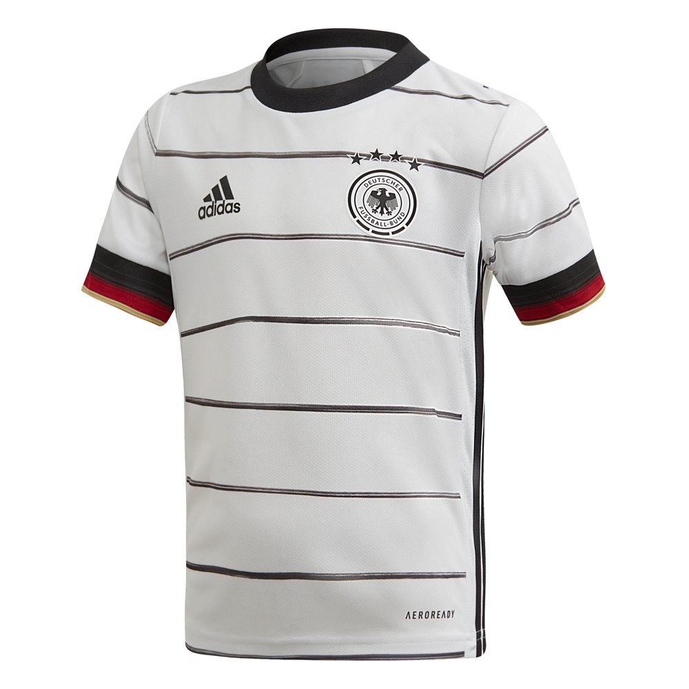 Adidas Conjunto Alemania Primera Equipación Mini 2020 White / Black