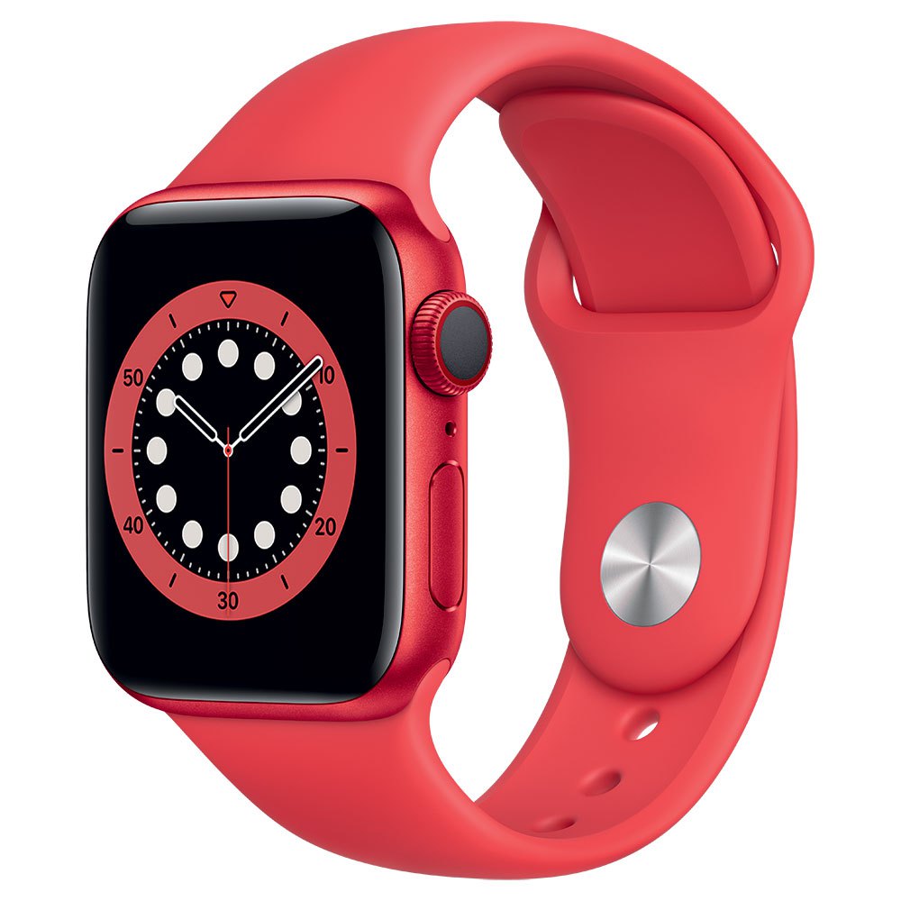 Apple Watch Series 6 Cellular 40 mm aluminio rojo correa deportiva rojo (RED)