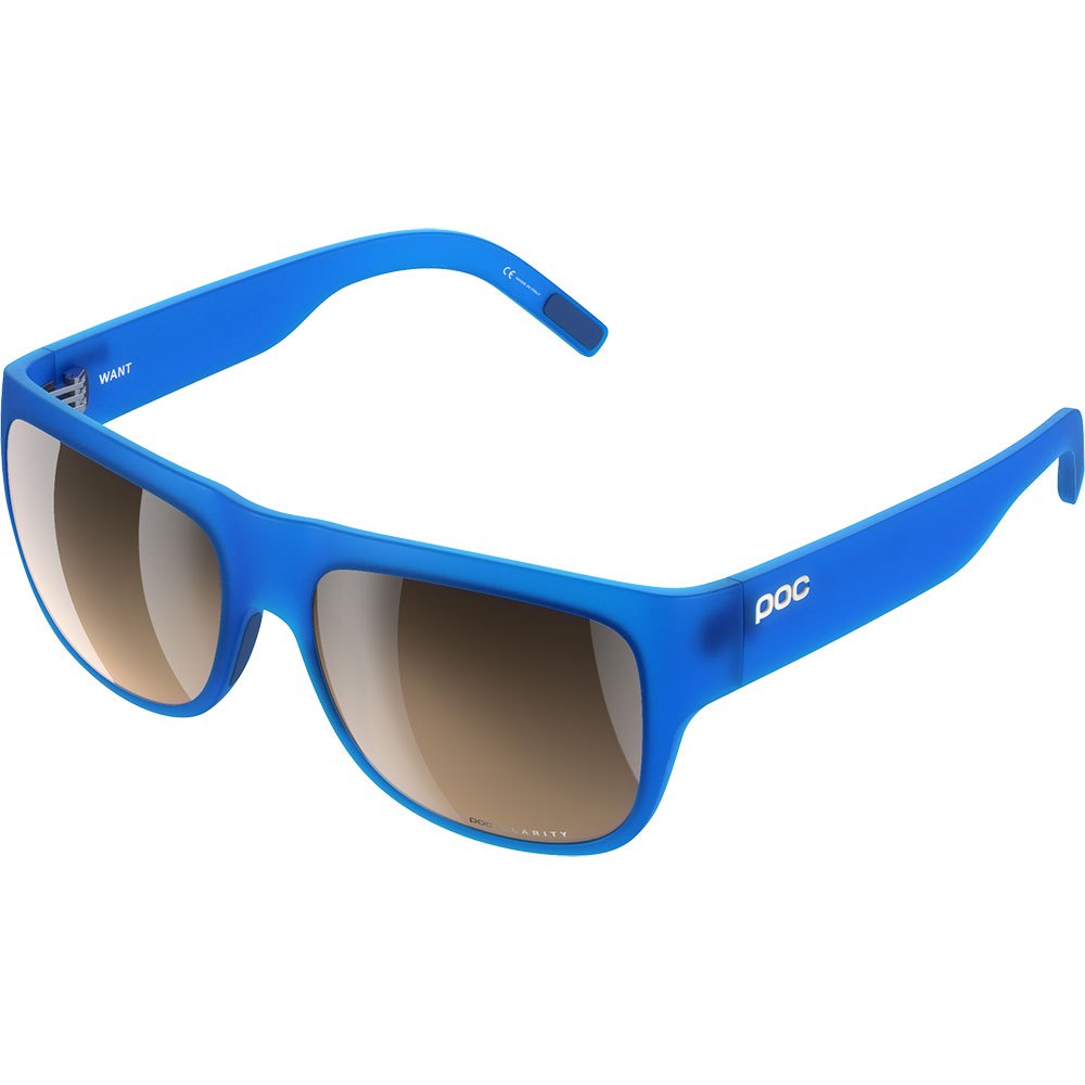 Poc Want Sunglasses Azul Clarity Trail Silver/CAT2