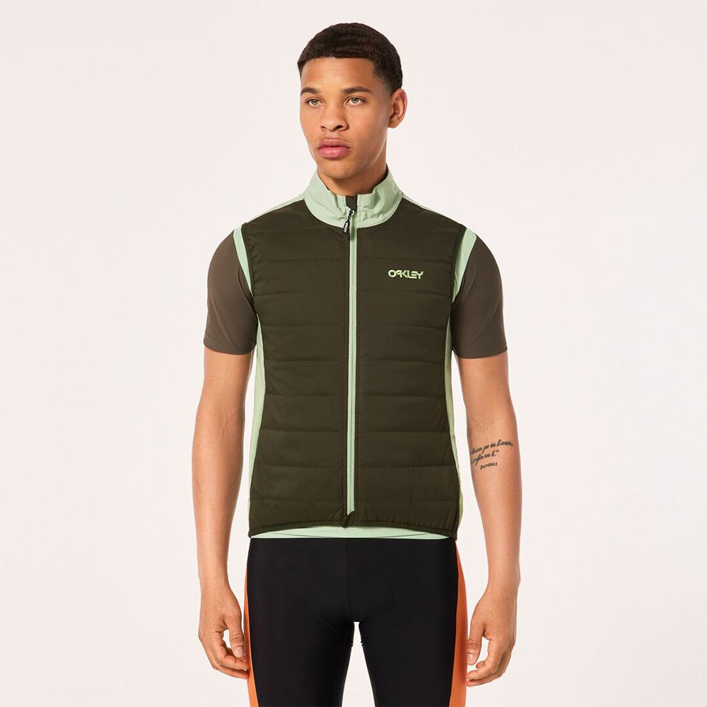 oakley apparel elements insulated gilet vert m homme