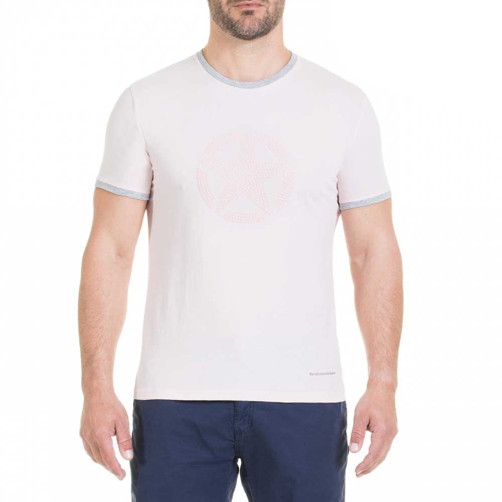 jeep o100794p042 short sleeve t-shirt rose l homme
