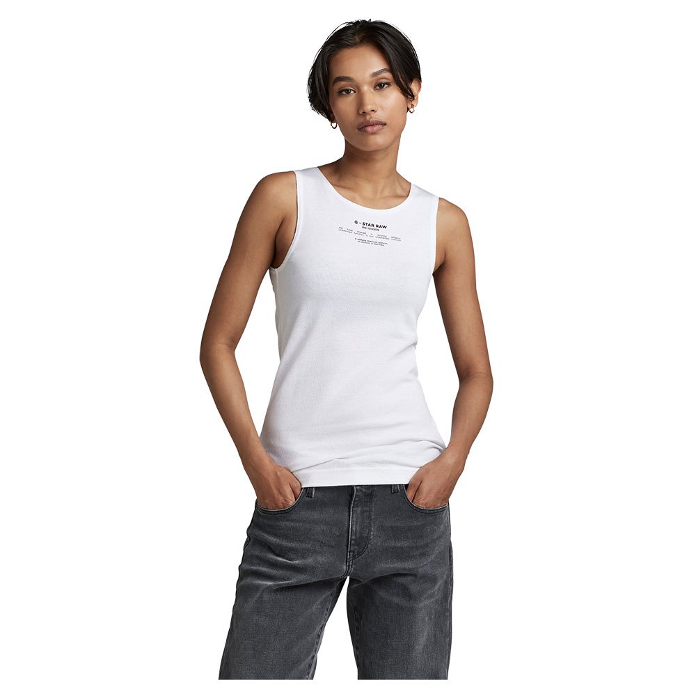 g-star mariner sleeveless t-shirt blanc 2xs femme
