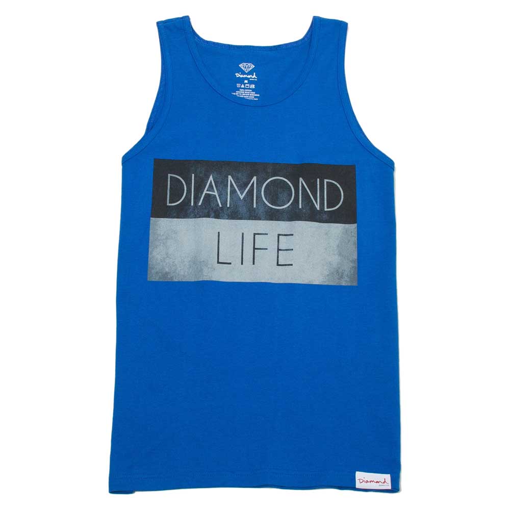 Diamond Life Flag S Royal Blue