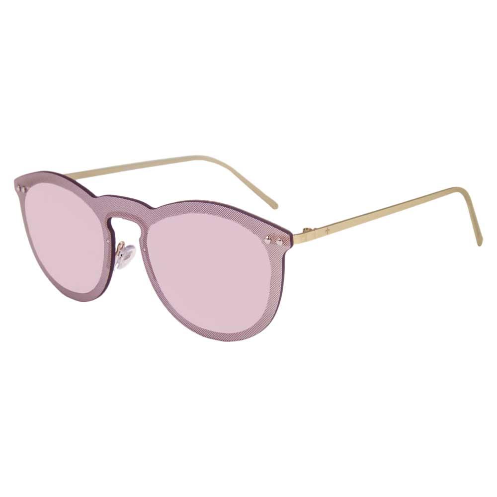 Lenoir Eyewear Cannes CAT3 Space Flat Revo Pink Lens With Metal Gold Temple