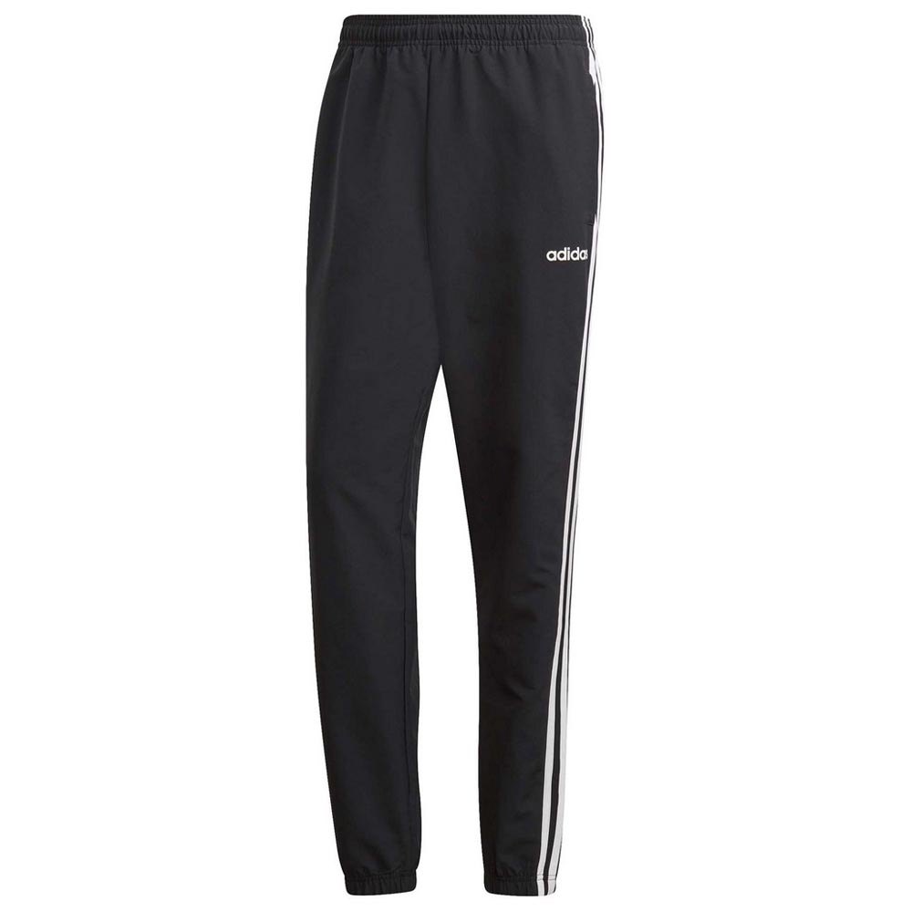 Adidas Essentials 3 Stripes Wind Pants Short M Black / White