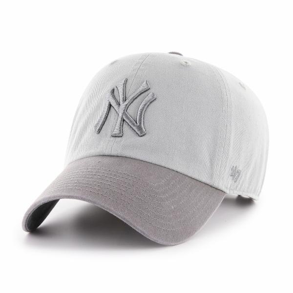 47 New York Yankees Two Tone Clean Up One Size Storm Grey
