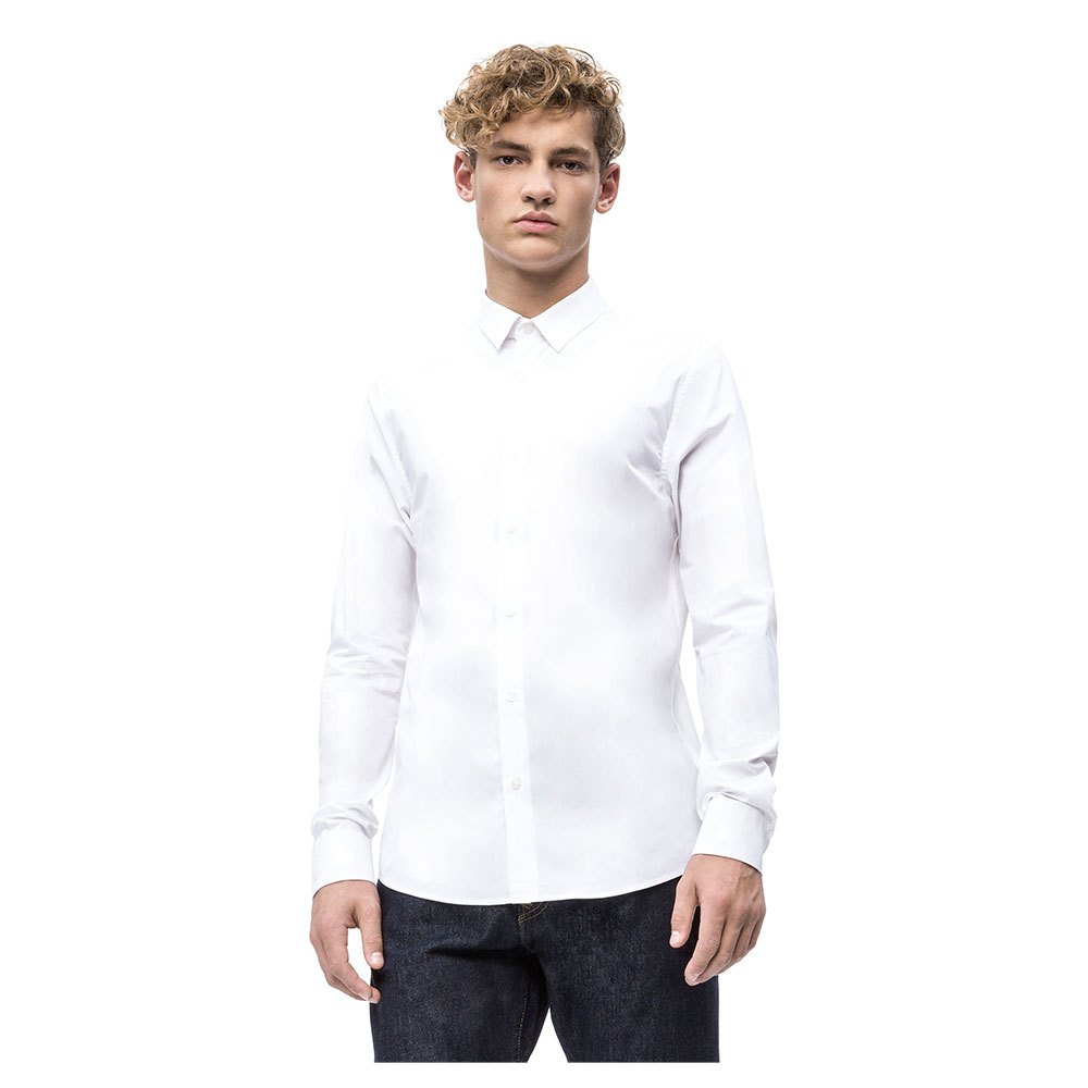 Calvin Klein Jeans Slim Shirt S Bright White