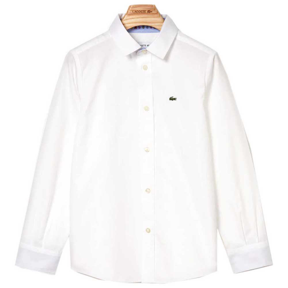 Lacoste Contrast Finishes Oxford Cotton 5 Years White