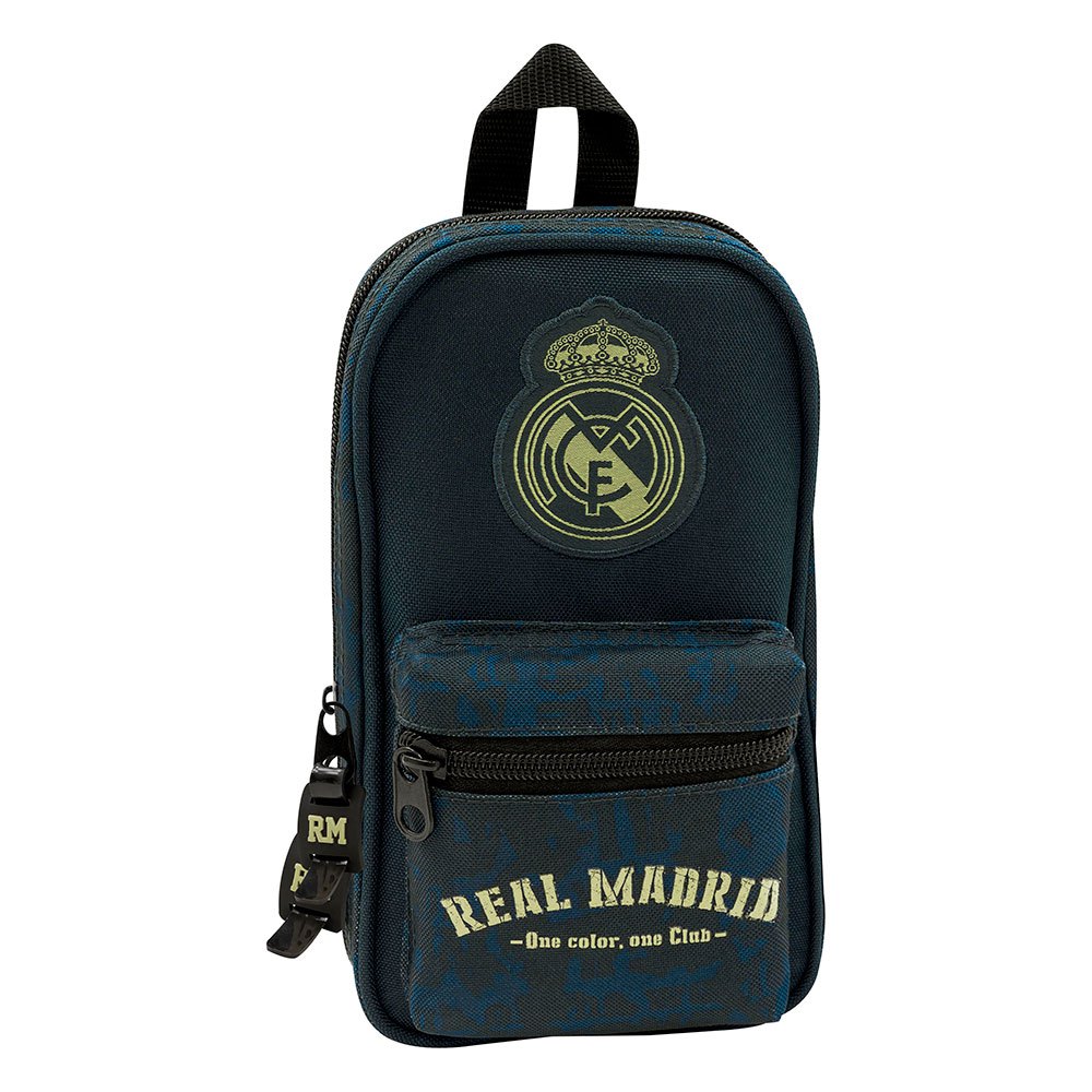 Safta Real Madrid Away 19/20 Pencil Case Filled One Size Navy Blue