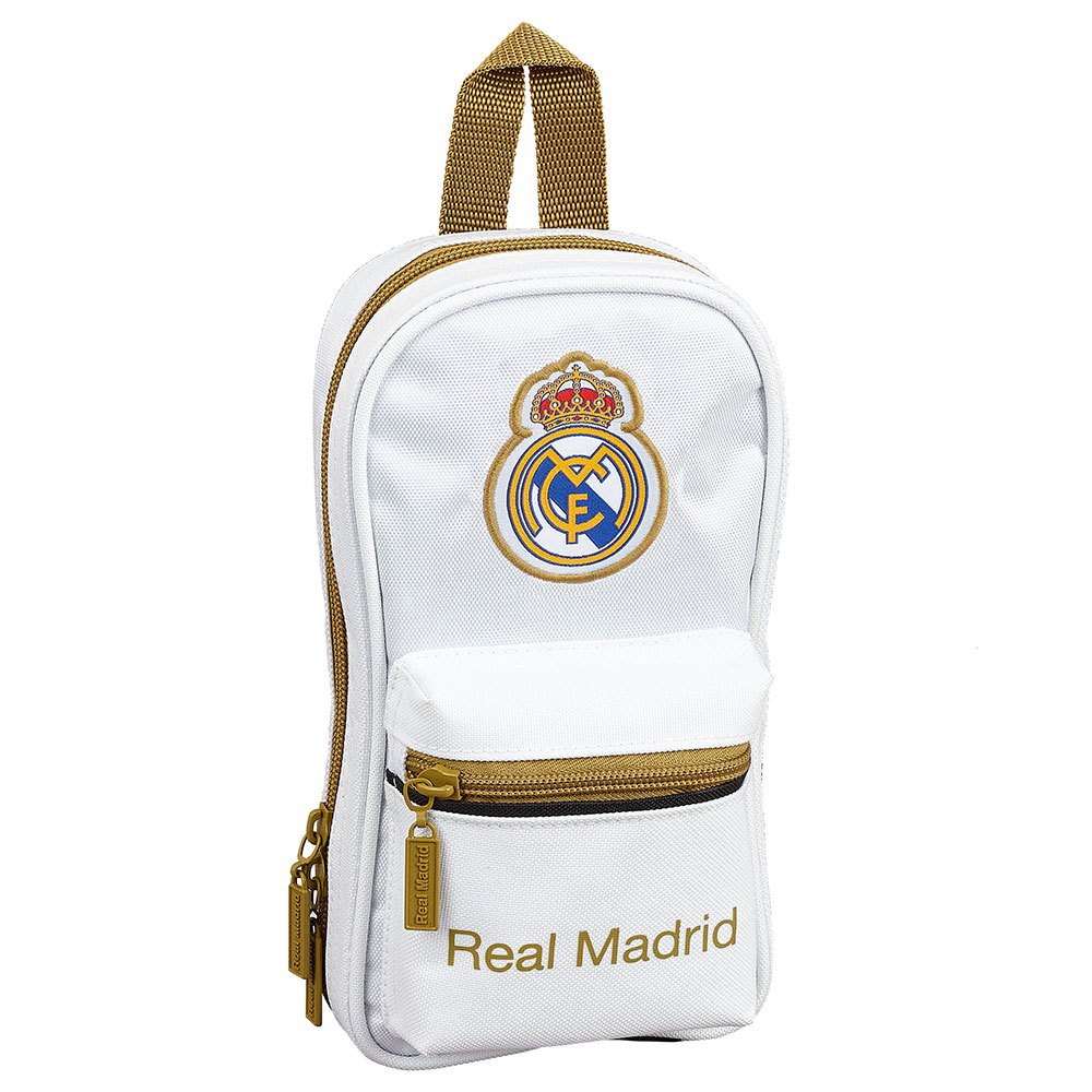 Safta Real Madrid Home 19/20 Pencil Case Filled One Size White / Black