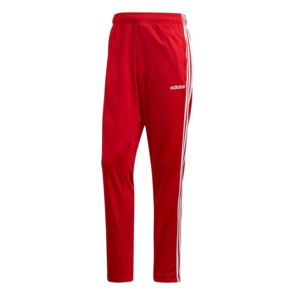Adidas Essentials 3 Stripes Tricot XL Scarlet / White