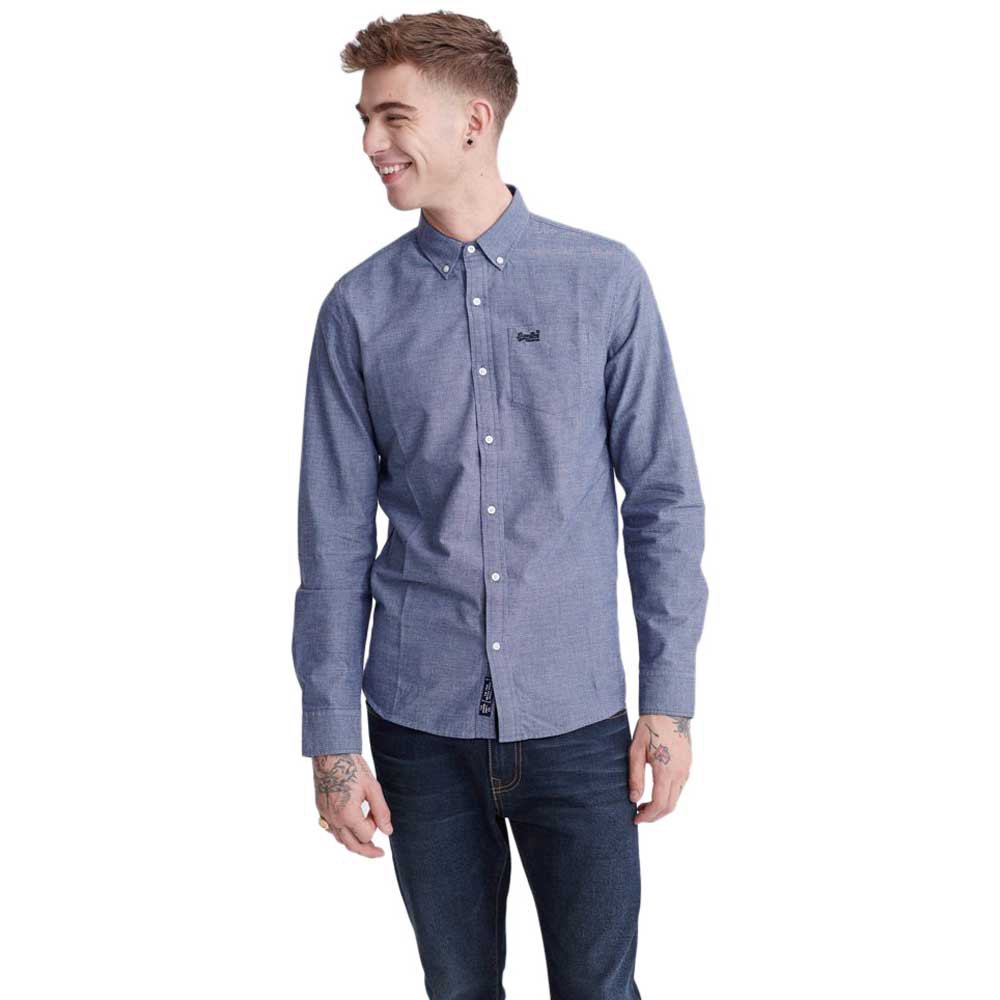 Superdry Classic University Oxford XL French Blue