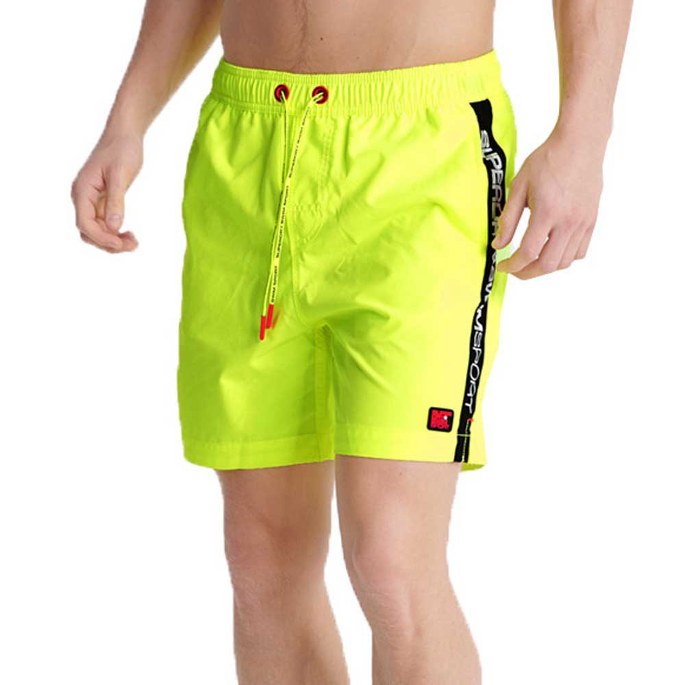 Superdry Swimsport L Safety Yellow