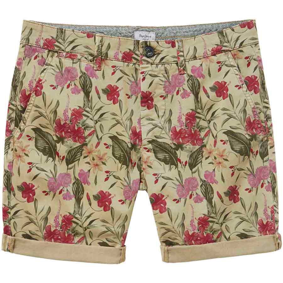 Pepe Jeans Mc Queen Floral 32 Stone Green