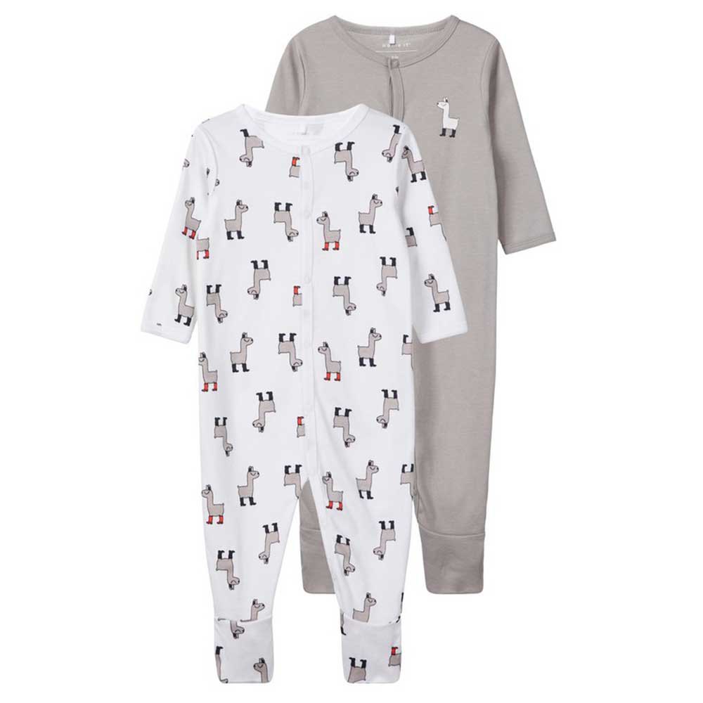 Name It Nightsuit 2 Pack 6 Months Bright White