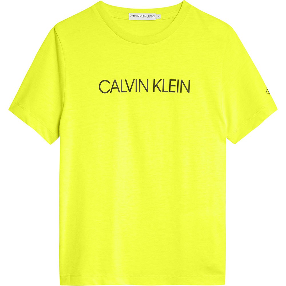 Calvin Klein Jeans Institutional 14 Years Safety Yellow