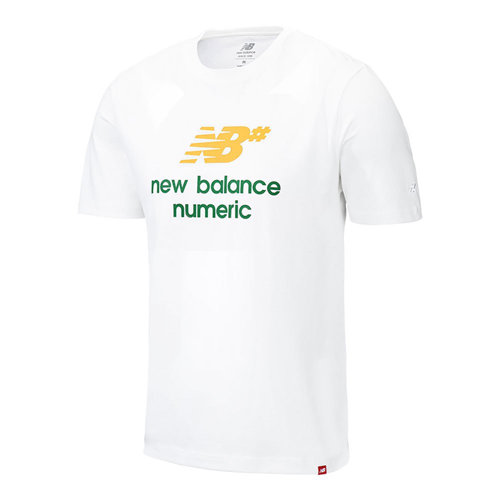 New Balance Logo Stacked L White Multi