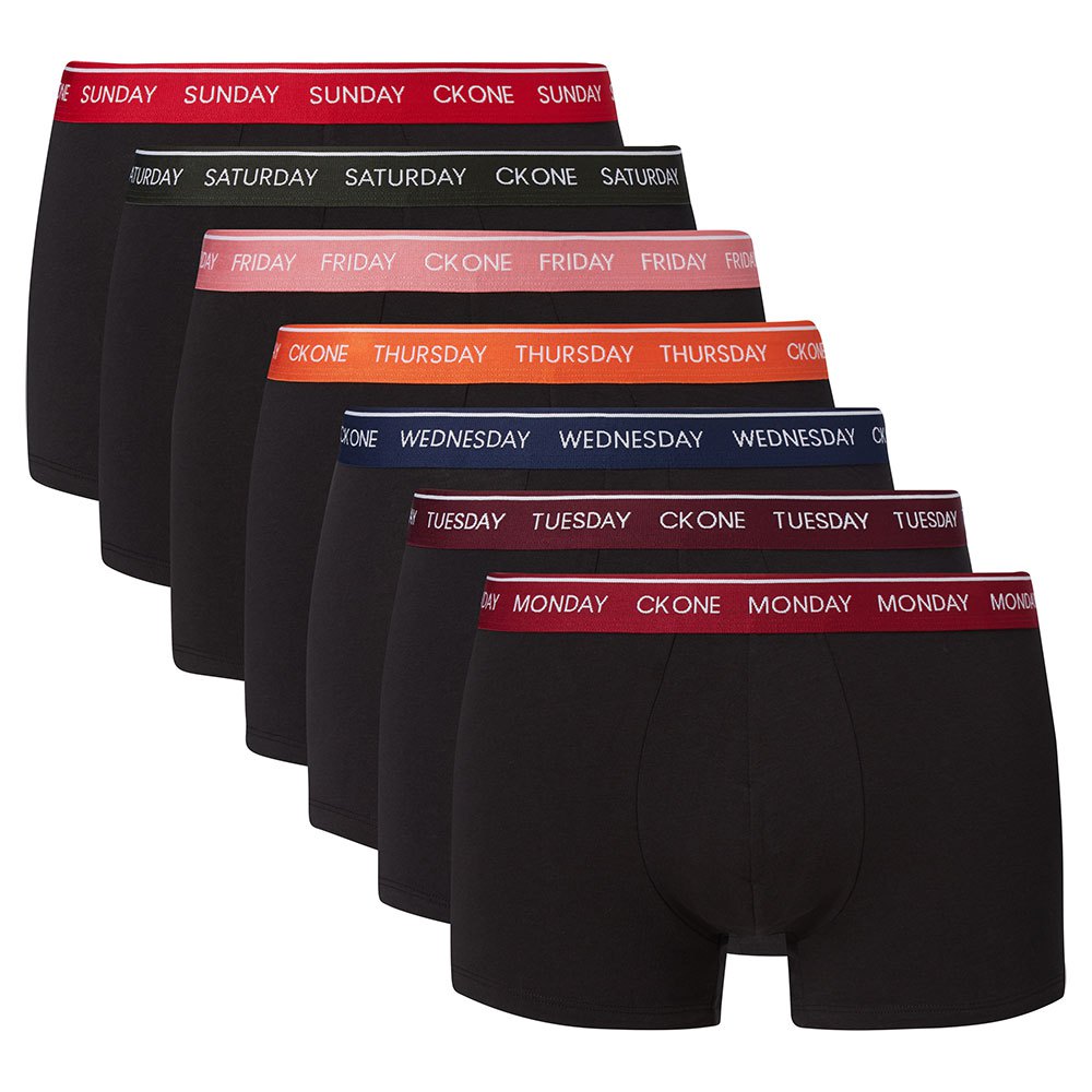 Calvin Klein Underwear Trunk 7 Pack L 7 Pack Black