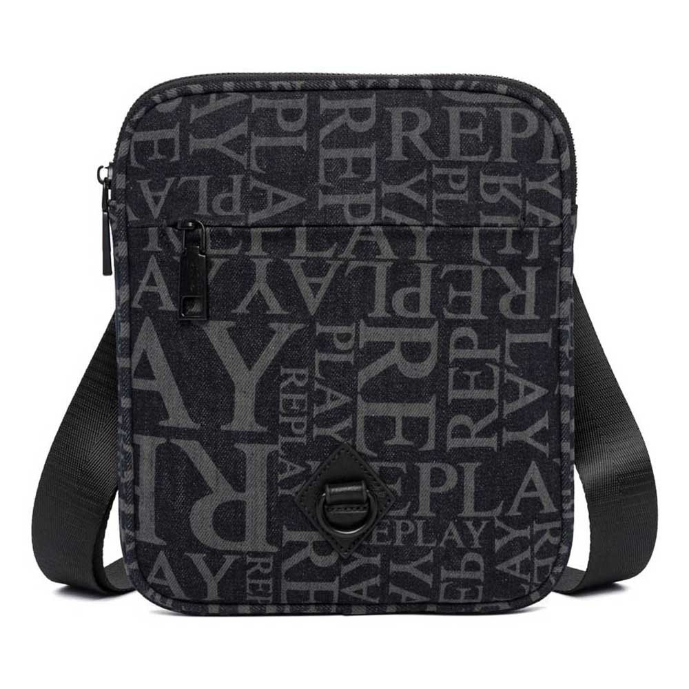 Replay Fm3473 Bag One Size Washed Black