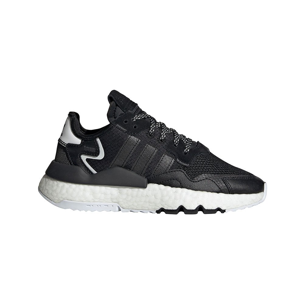 Adidas Originals Nite Juniorogger Junior EU 37 1/3 Core Black / Core Black / Carbon