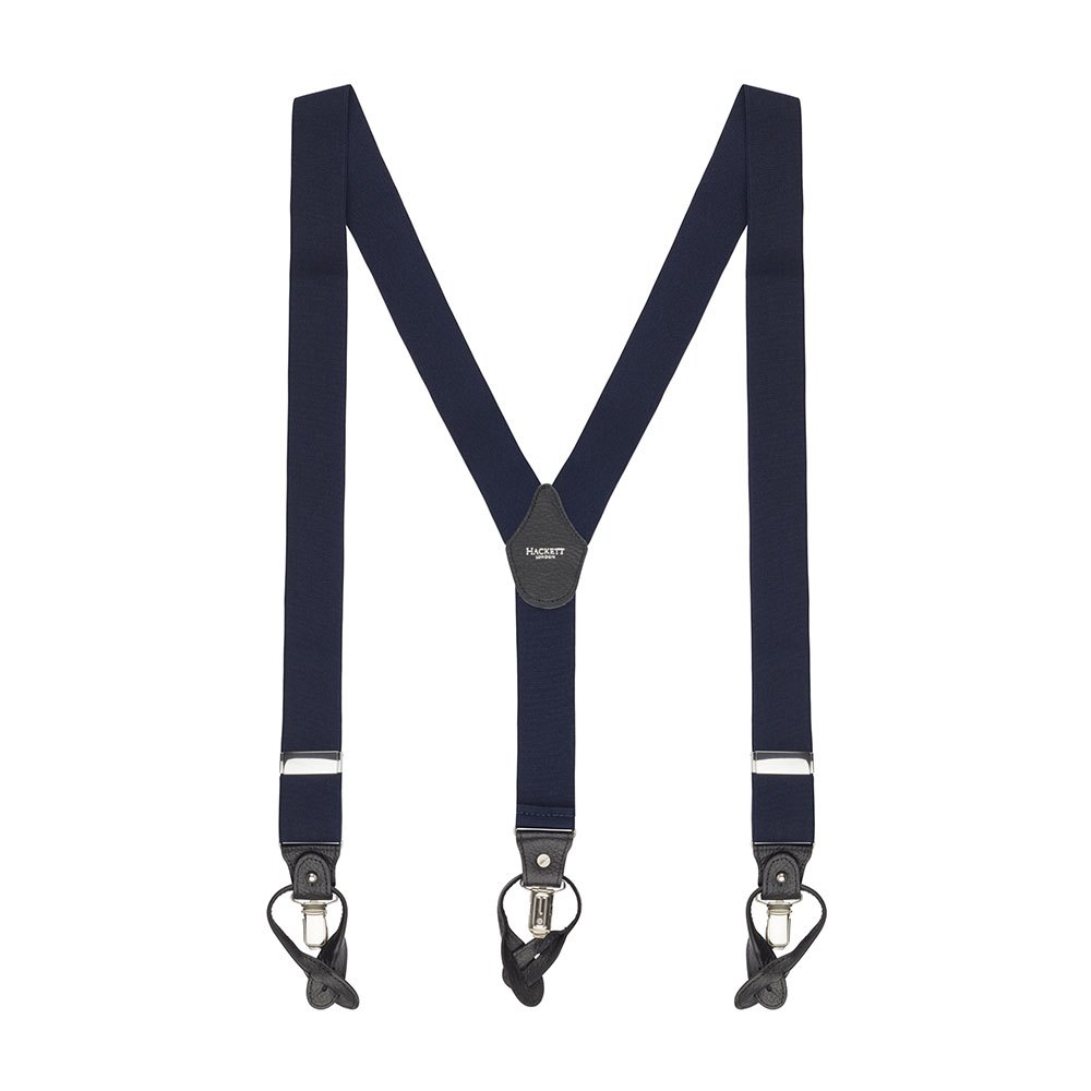 Hackett Solid Col Braces One Size Navy