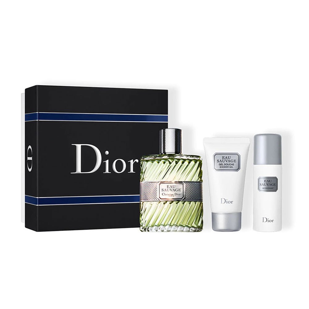 Dior Eau Sauvage Eau De Toilette 100ml + Deodorant Spray 50ml + Shower Gel 50ml One Size