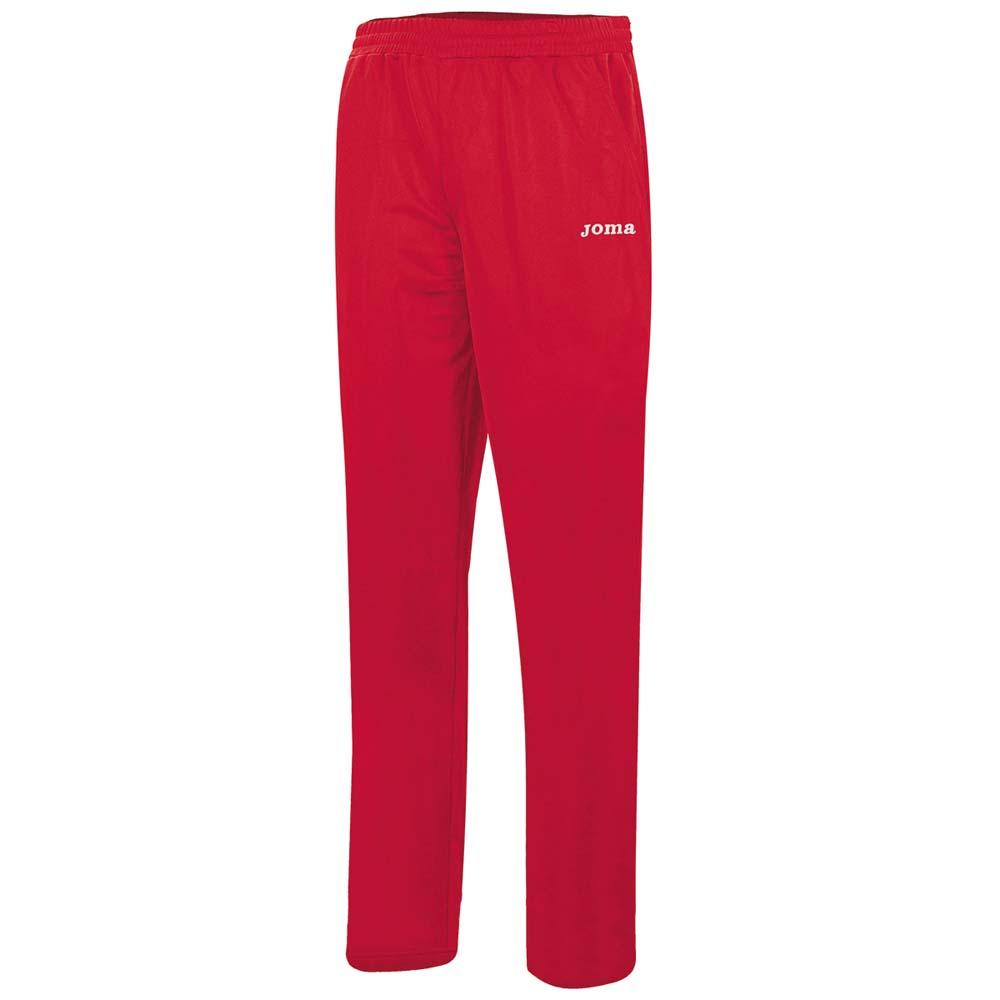 Joma Cuff Long Pants Rouge S Femme