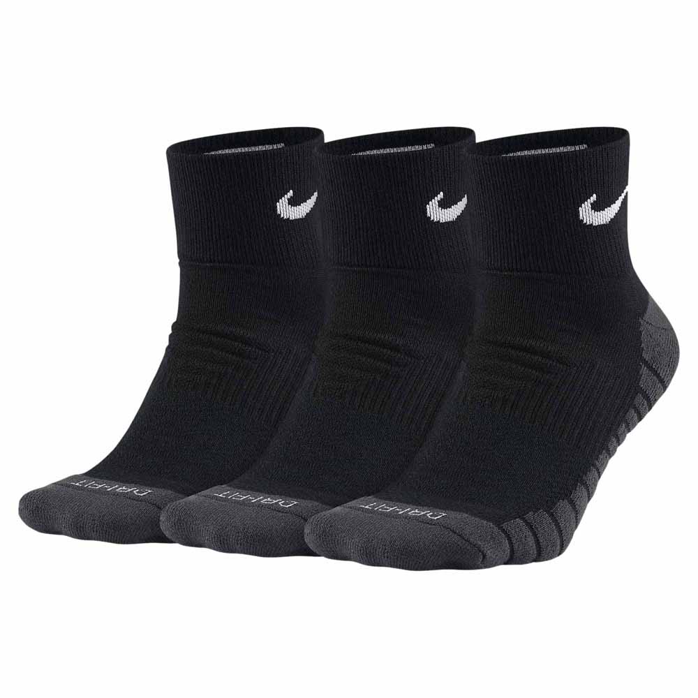 Nike Everyday Ankle Max Cushion Socks 3 Pairs Noir EU 34-38 Homme