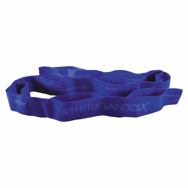 Theraband Clx 11 Loops Extra Strong Bleu 2.6 kg