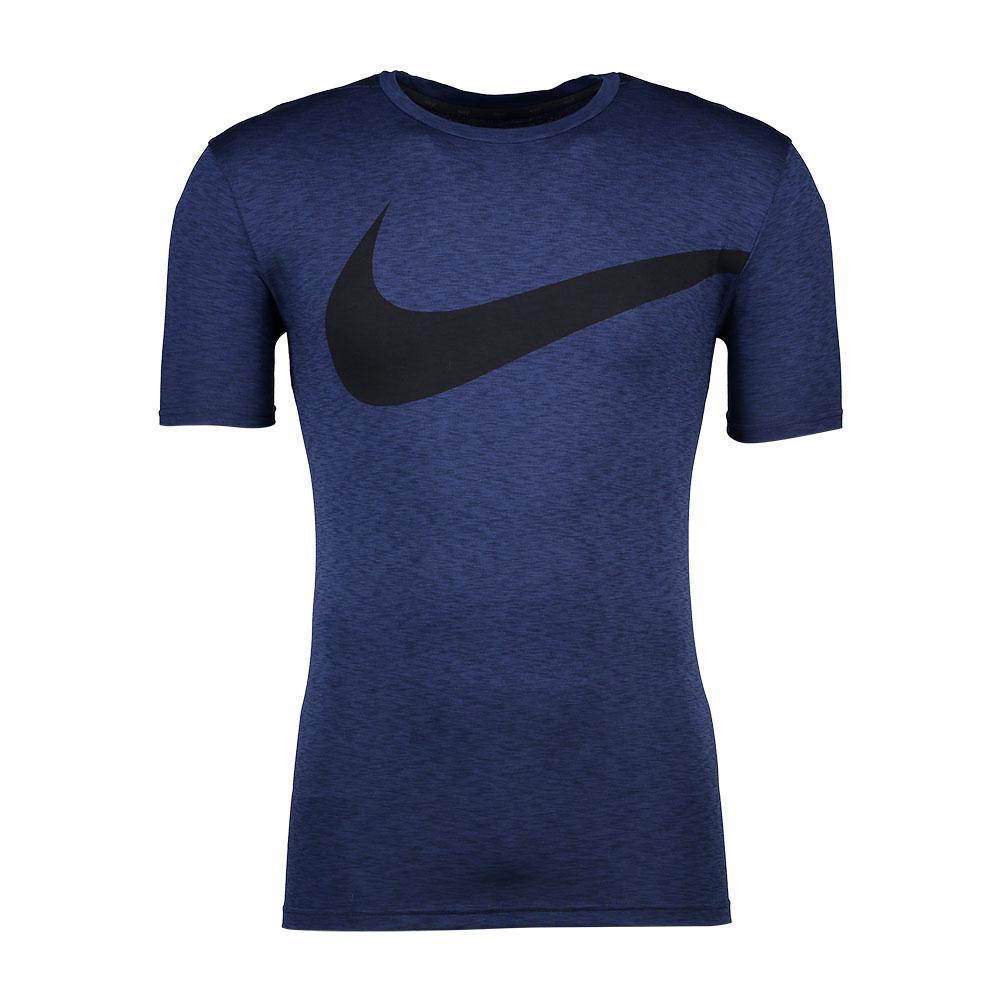 Nike Breathe Hyper Dry Gfx Short Sleeve T-shirt Bleu XL Homme