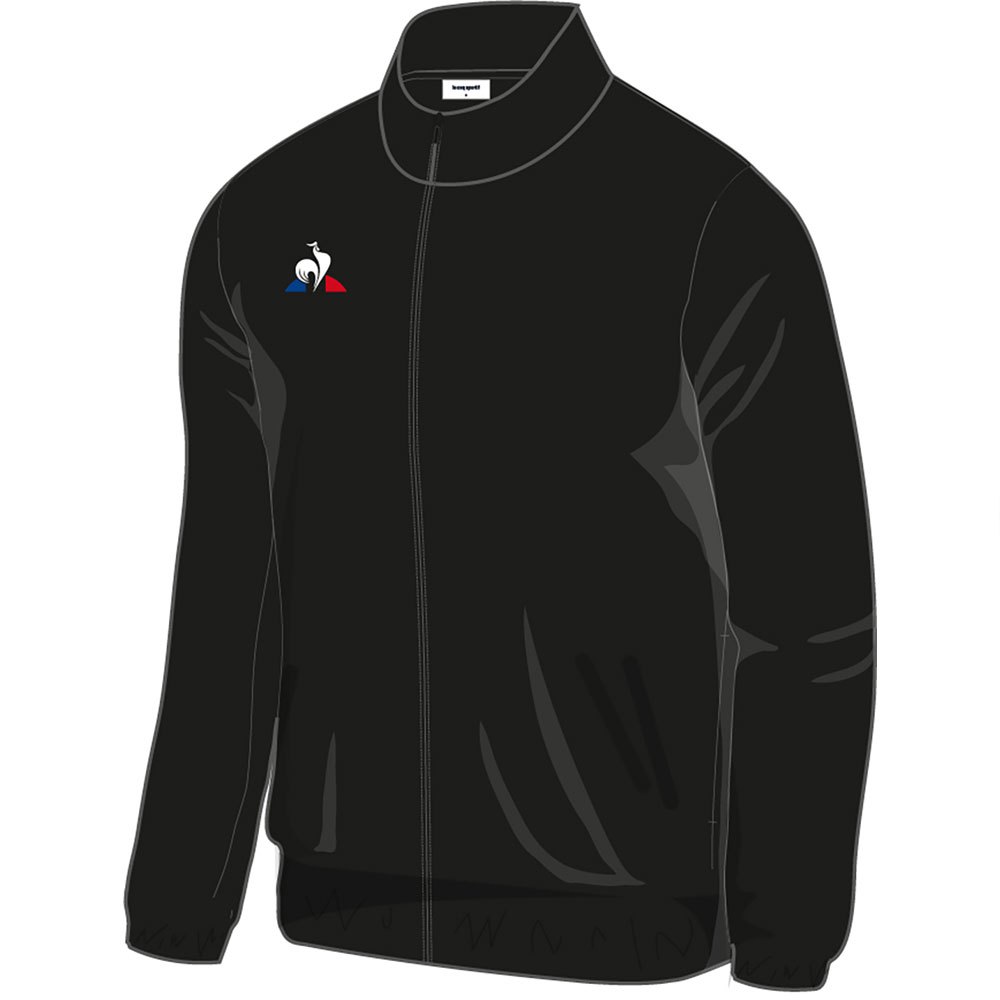 Le Coq Sportif Presentation Full Zip Sweatshirt Noir 10 Years