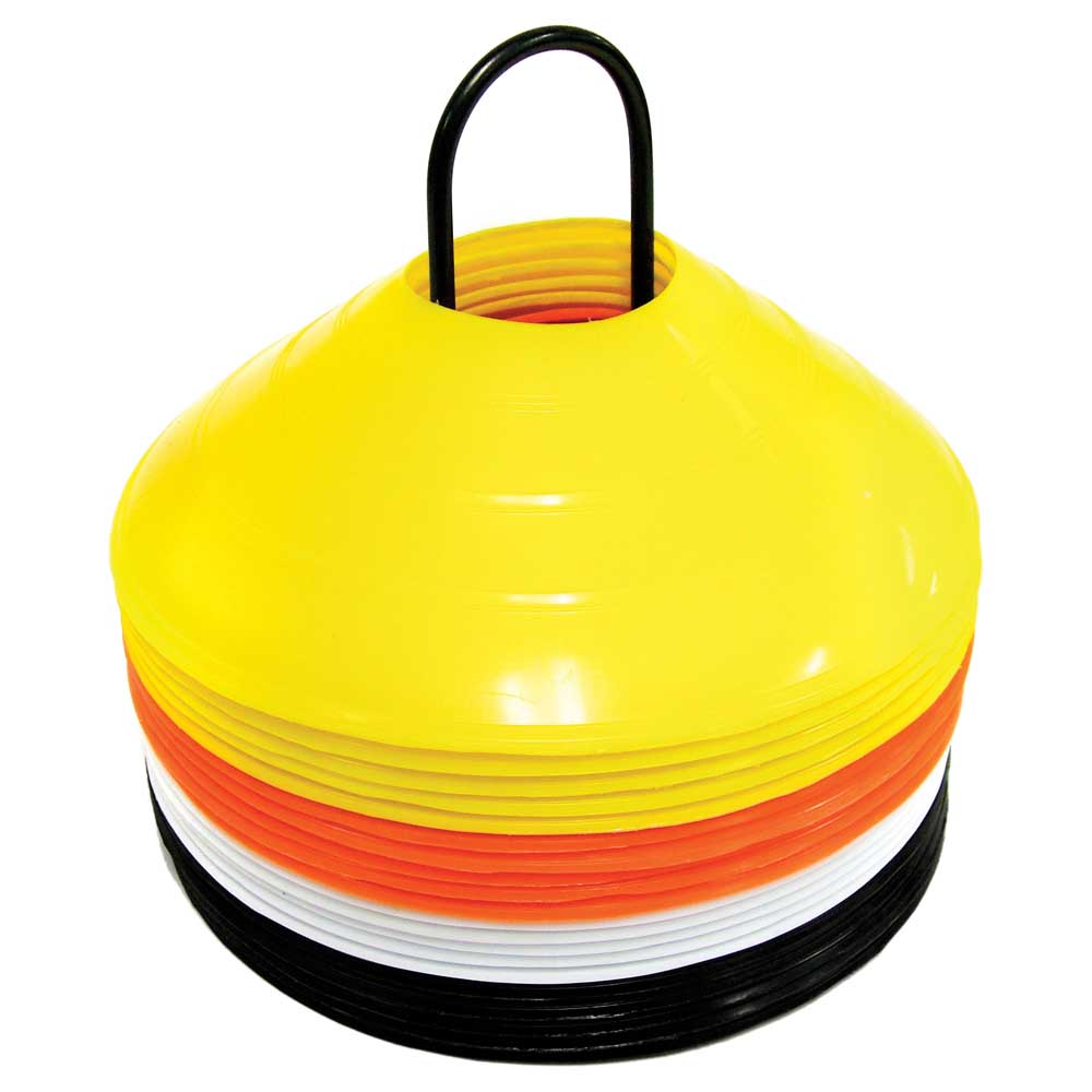 Sklz Agility Cone Set Of 20 2 Inches Yellow / Black / White / Orange