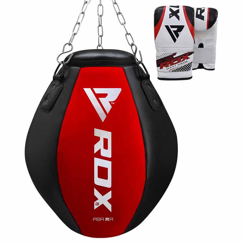 Rdx Sports Punch Bag Wrecking Ball Red/black Rouge,Noir